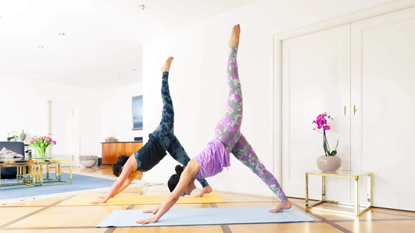 an image of women working out and doing yoga
