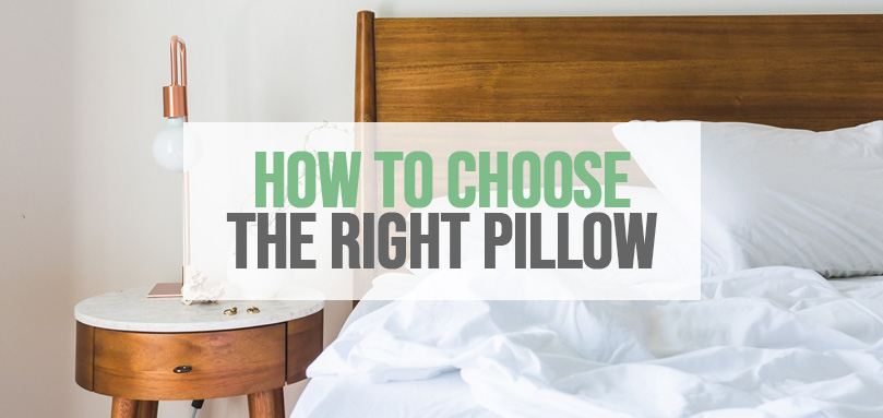 how to choose a pillow