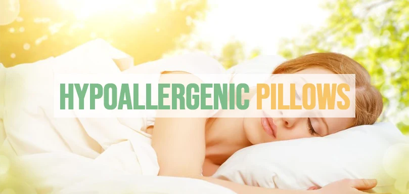 an image of a woman sleeping on a hypoallergenic pillow
