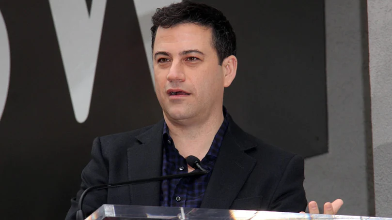 An image of Jimmy Kimmel during an interview