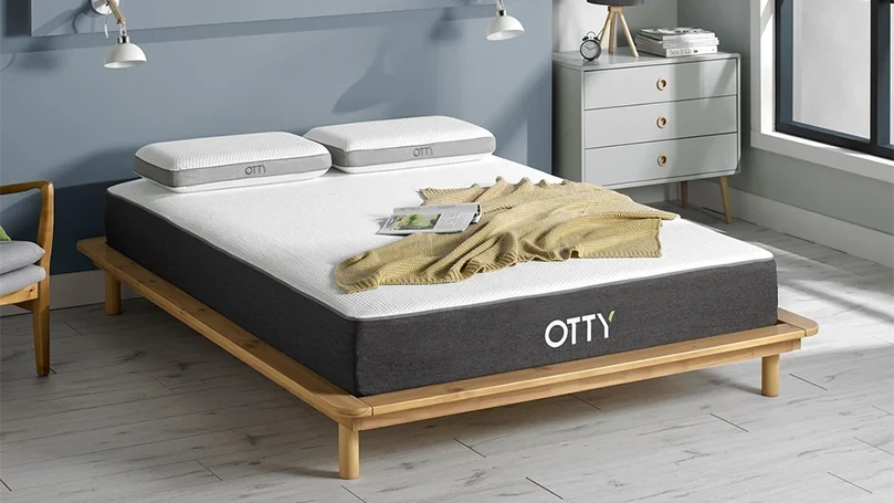 an image of otty mattress in a bedroom