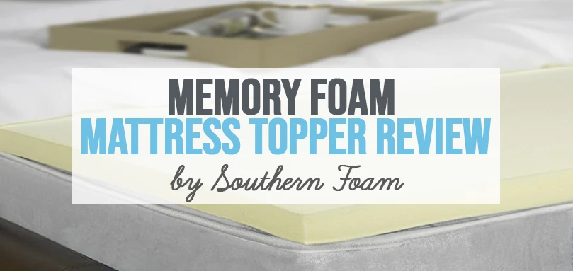 an image of southern foam memory foam mattress topper