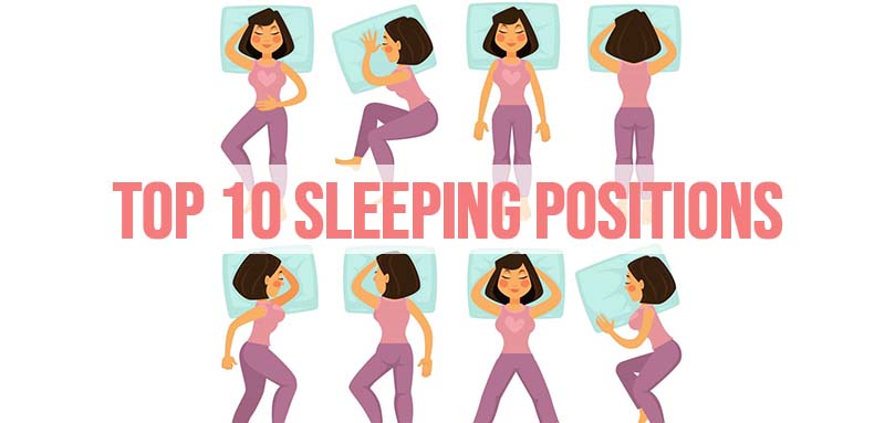 top 10 sleeping positions