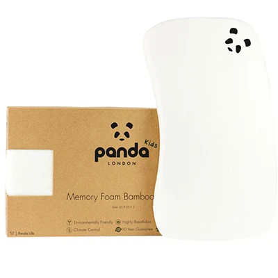 Image of Panda Bamboo Memory Foam pillow for toddlers