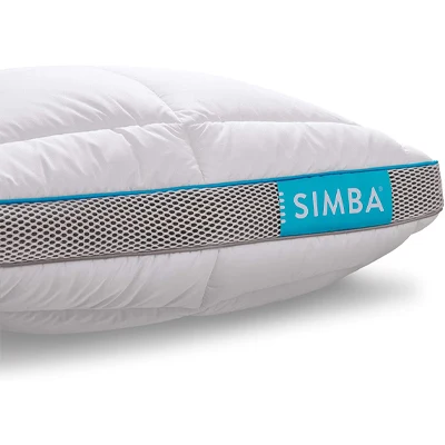 a product image of simba hybrid pillow with stratos