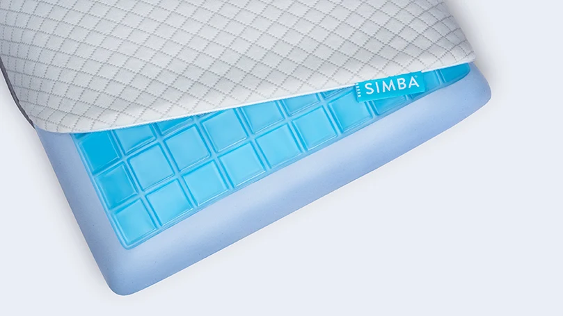 an image of simba pillow with gel