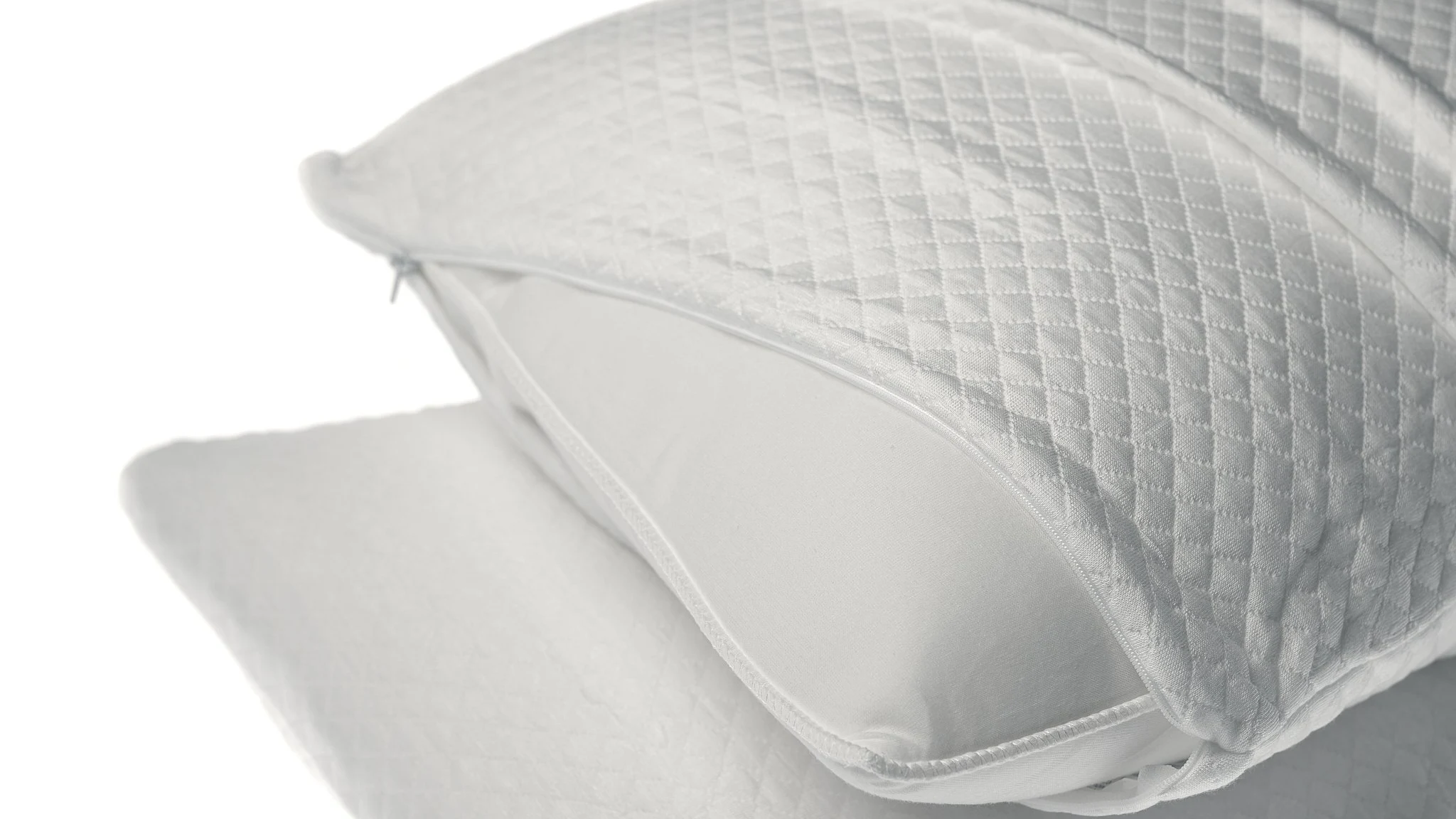 a product image of cosyboo luxury bamboo memory foam pillow with pillow case