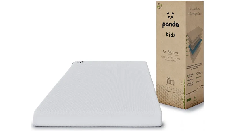 An image of Panda Kids Bamboo cot mattress.