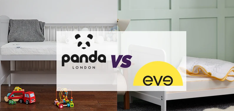 Featured image for Panda cot mattress vs. Eve cot mattress