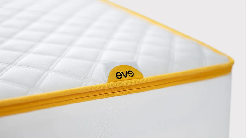 an image of corner of Eve Premium mattress