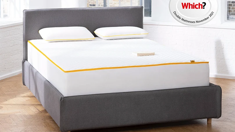 an image of eve premium mattress in a bedroom