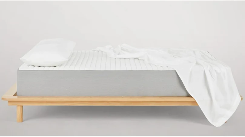 The final impression on a memory foam mattress by Made