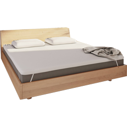 mattress topper on a bed