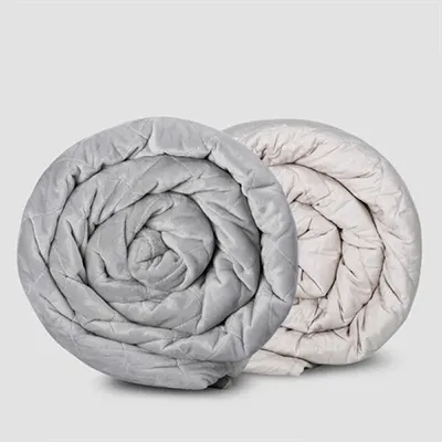 A product image of Kuddly Therapeutic Weighted Blanket Set.