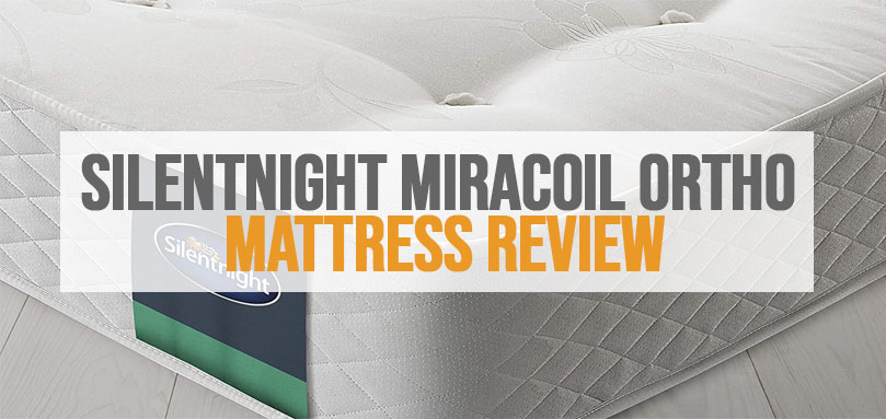 a featured image for silentnight miracoil ortho mattress review