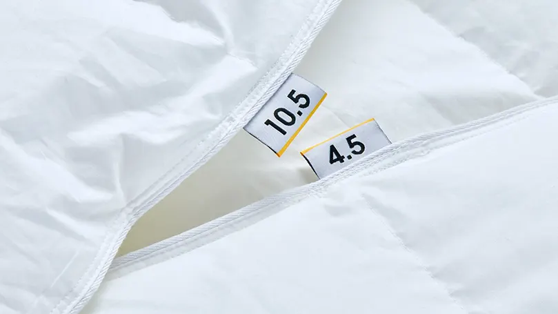 Duvet's 10.5 + 4.5 TOG rating