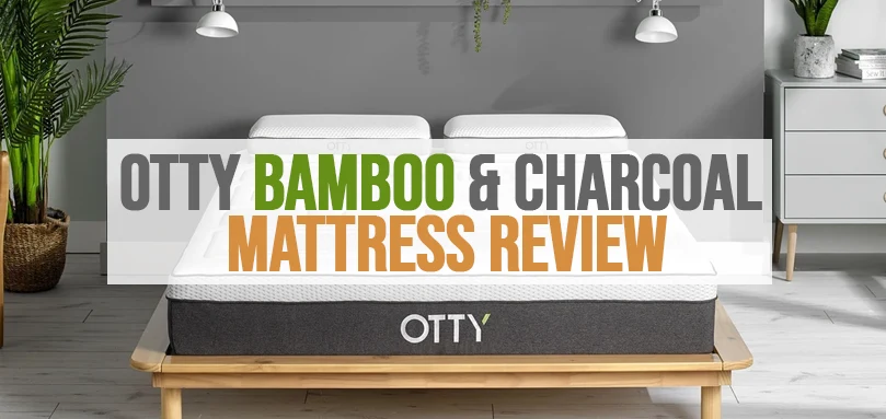 a featured image of otty pure hybrid bamboo & charcoal mattress