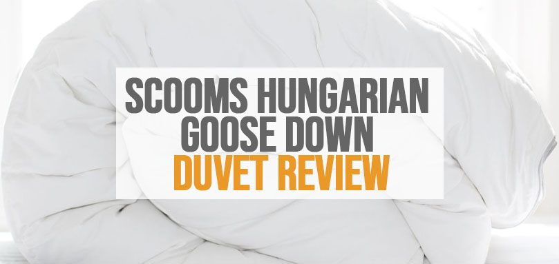 featured image of scooms double hungarian goose down duvet