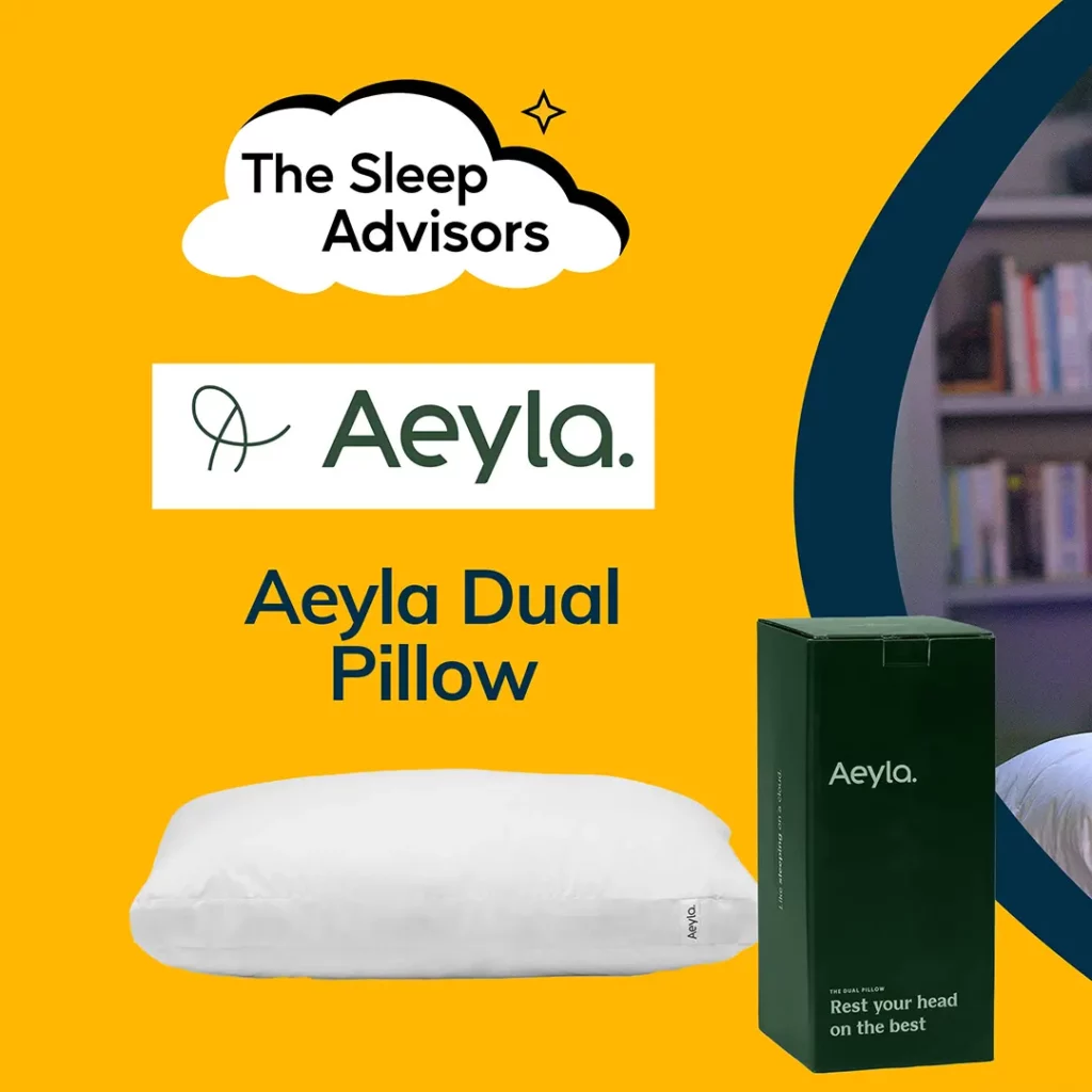 Featured image of Aeyla dual pillow review.