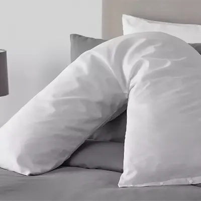 a product image of Habitat V-Shaped Support Pillow