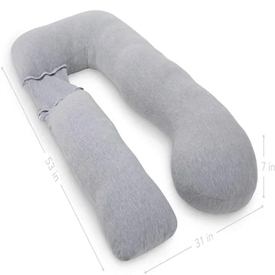 a product image of Pharmedoc pregnancy pillow u shape