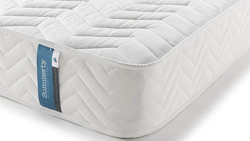 a close up image of summerby sleep no1 mattress