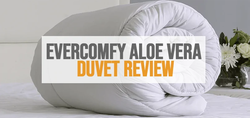 a featured image of evercomfy aloe vera duvet