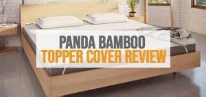 a featured image of panda bamboo mattress topper cover