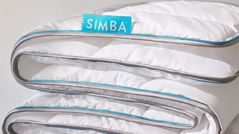 a simba hybrid duvet with stratos technology