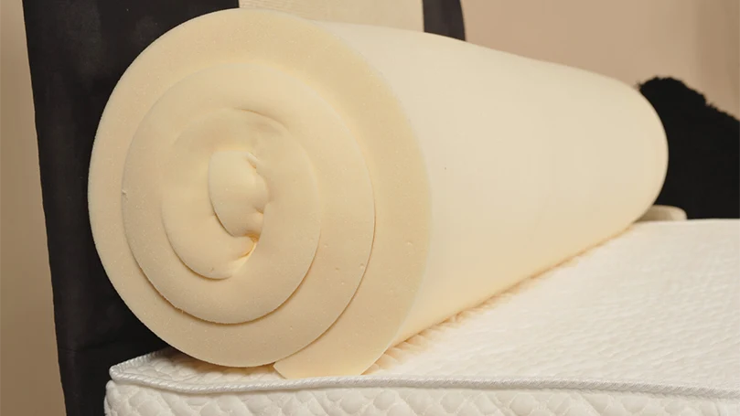 testing of Visco therapy mattress topper
