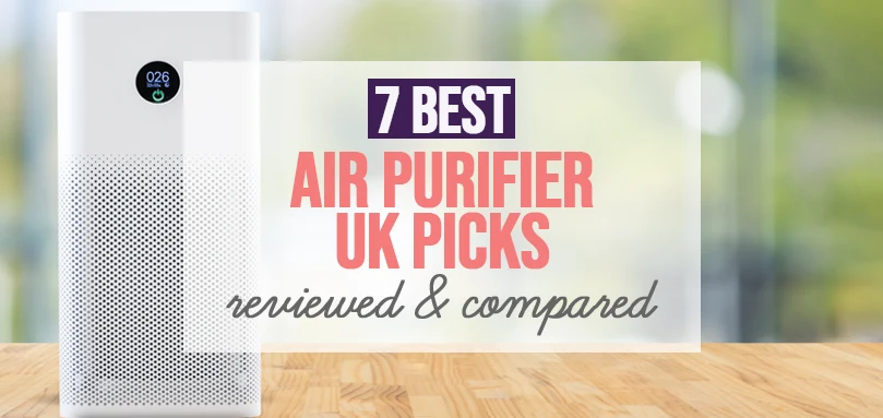 a featured image of best air purifier UK