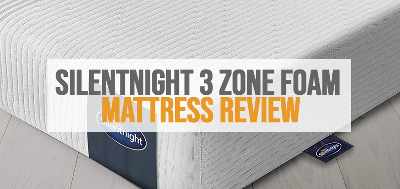 a featured image of Silentnight 3 Zone Memory Foam Rolled Mattress