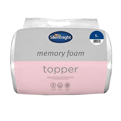 Silentnight-Impress-5cm-Memory-Foam-Mattress-Topper
