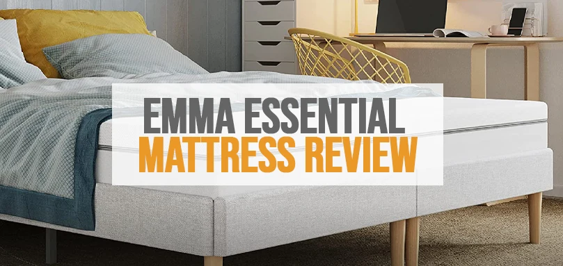 a featured image of emma essential mattress review