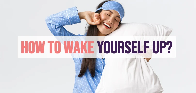 a featured image of how to wake yourself up