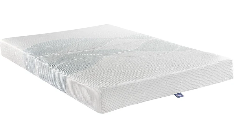 an image of Silentnight 3 Zone Memory Foam mattress on a floor