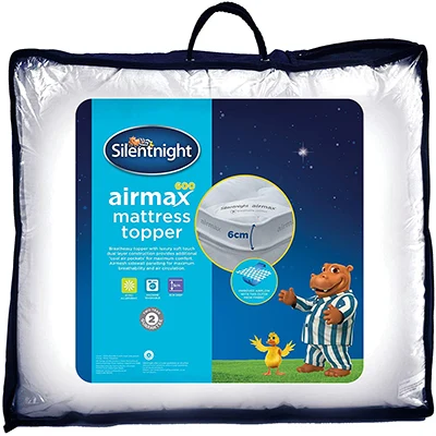 a product image of silentnight airmax 600 mattress topper