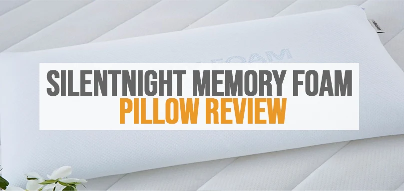 a featured image of silentnight memory foam pillow