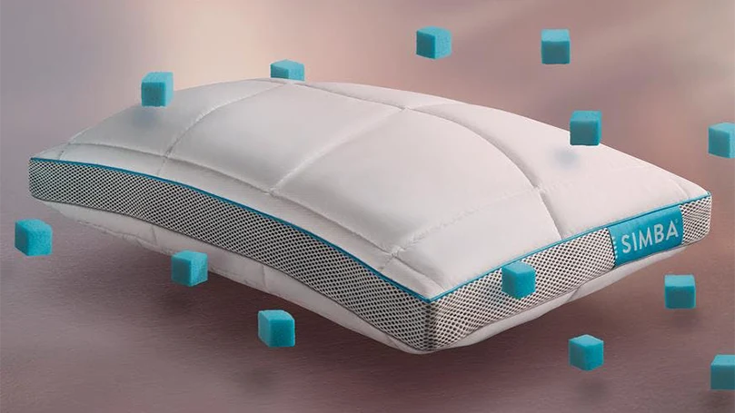 an image of simba pillow nanocubes technology
