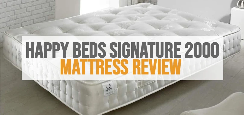 a featured image of Happy Beds Signature Platinum 2000 Pocket Sprung Orthopaedic Natural Fillings Mattress
