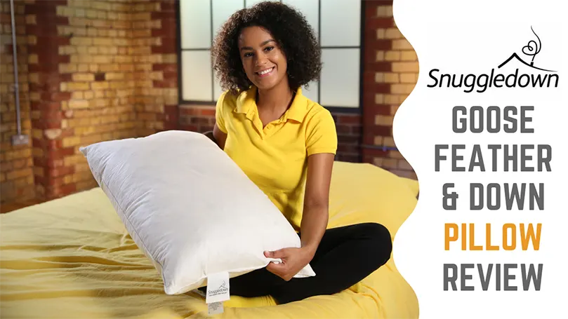 Featured image for Snuggledown Goose Feather and Down Pillow Review