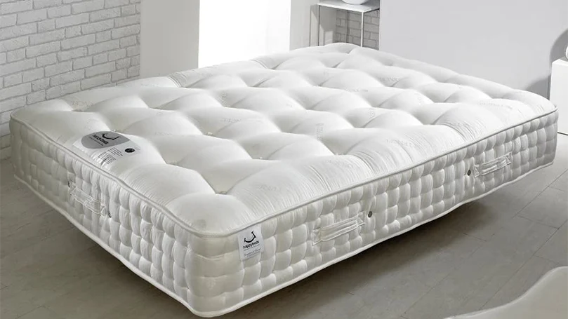 an image of Tennyson 4000 Pocket Sprung Orthopaedic Mattress in a bedroom