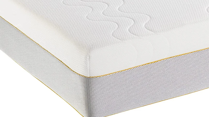 an image of edge of dormeo hybrid latex mattress