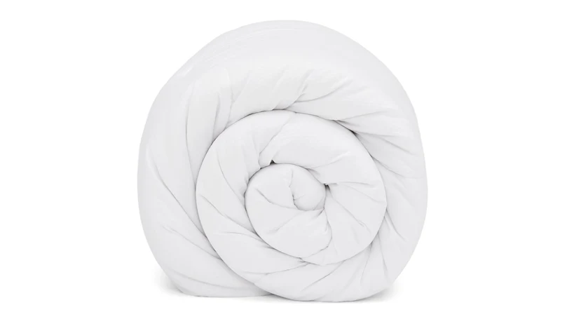 an image of nectar duvet rolled