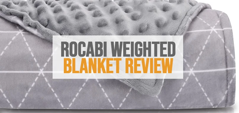 a featured image of rocabi weighted blanket