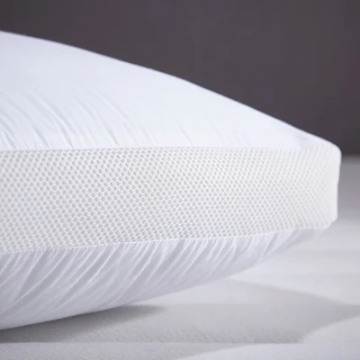 a product image of silentnight pillow with latex core