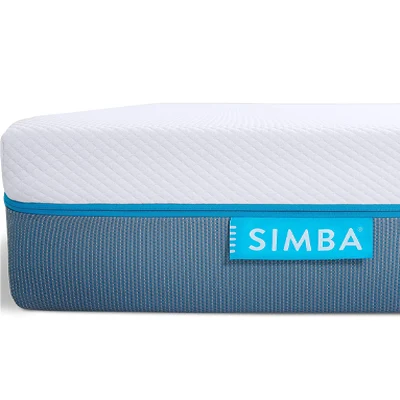 a product image of simba hybrid pro mattress with 7 layers