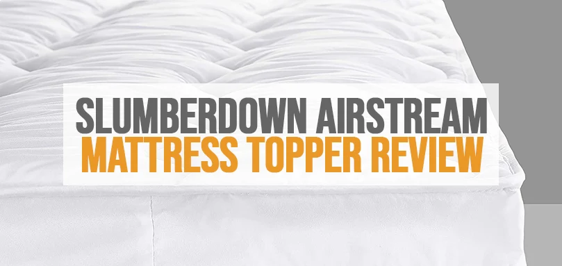 a featured image of slumberdown airstream mattress topper