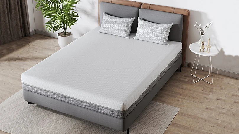 an image of vesgantti gel memory foam mattress in a bedroom