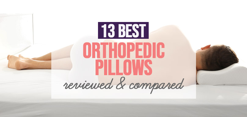 Featured image of 13 best orthopedic pillows.
